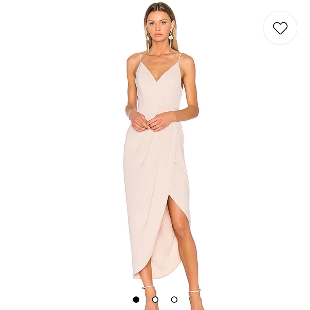 Shona Joy Cocktail Draped Dress